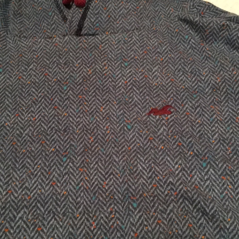 Blue Hollister Hoodie